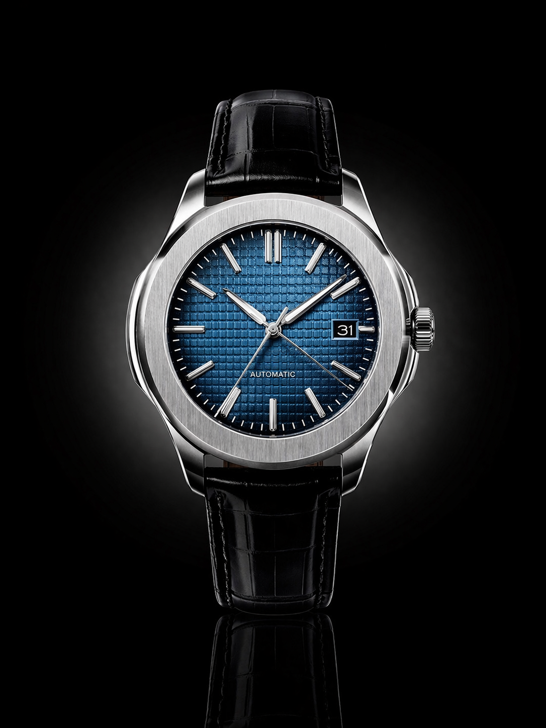 Series A Peacock limited edition colour dial watch Front Shot— PAWL Studio