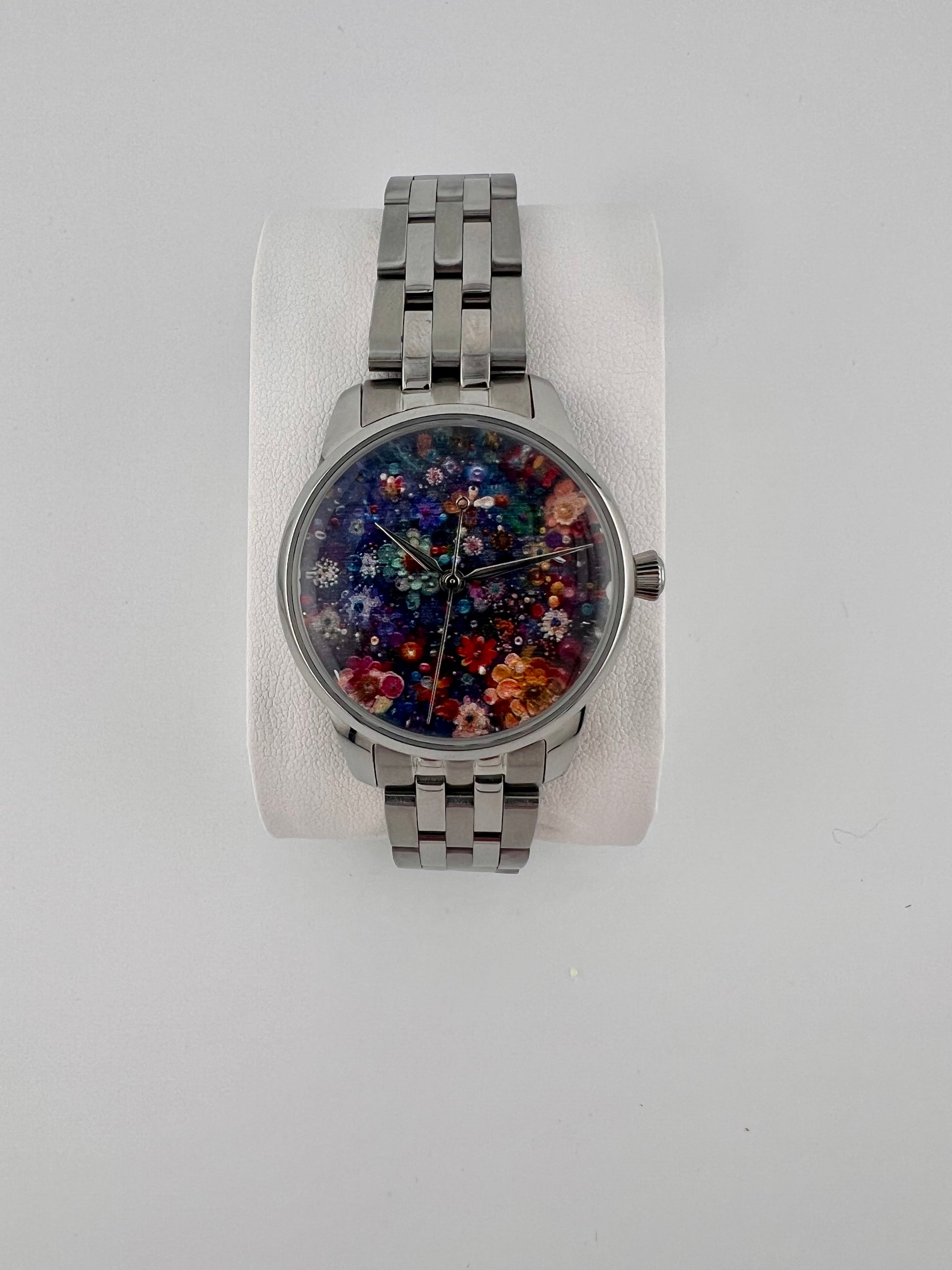 Women's Edit Prism Bloom colourful women's watch — life shot — PAWL Studio